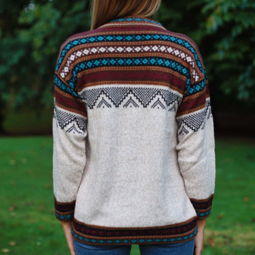 alpaca cardigan sweater