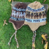 Piruw - Handgemachte Alpaka Mütze in verschiedenen Farben aus Peru Kuschelig Weich Knit Cap Alpaka Handarbeit Alpakawolle